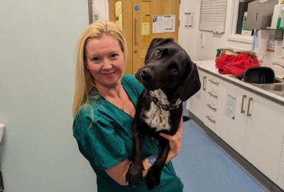 Dedicated Vet Nurse at Woodward Vets celebrates quarter of a century of service to pets!